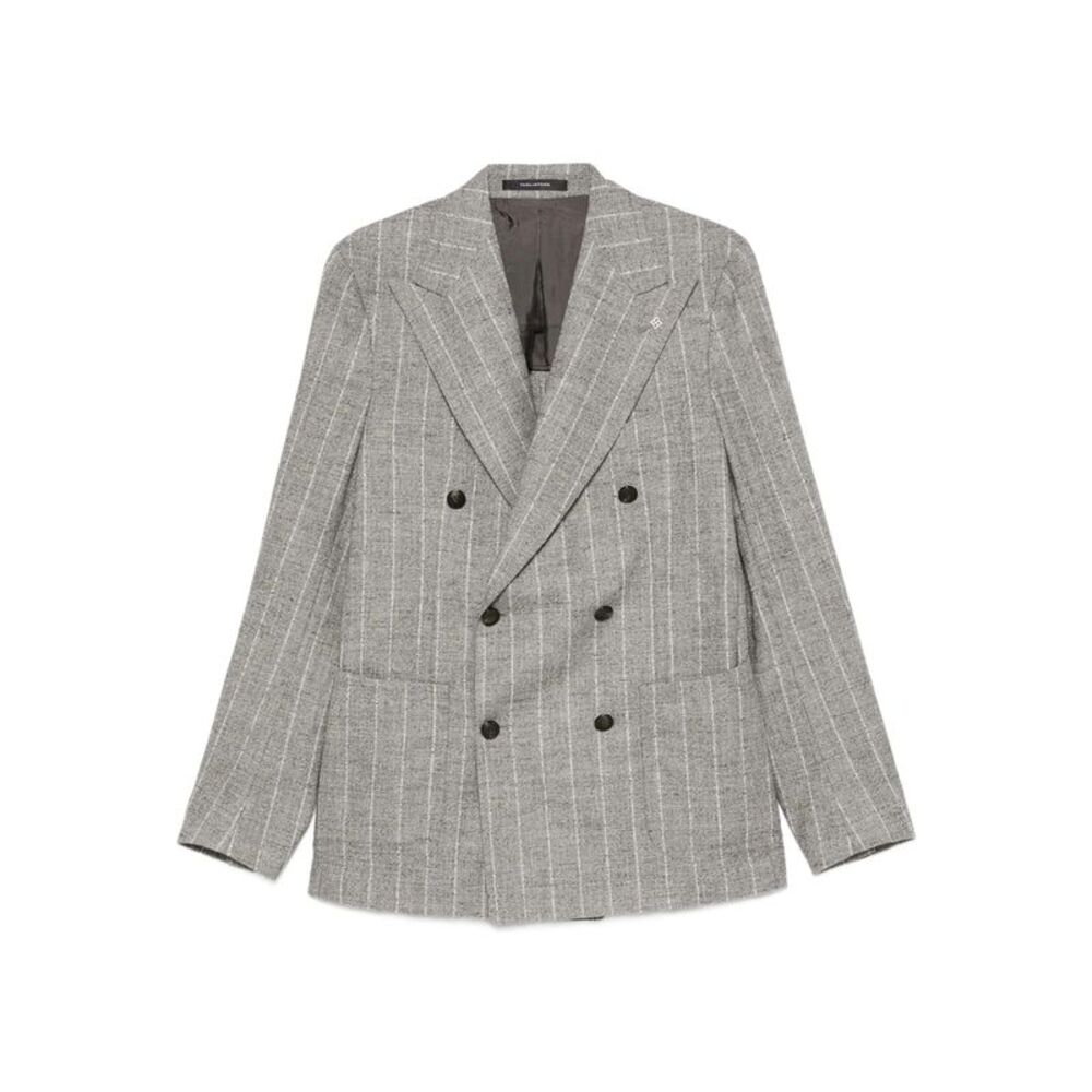 Tagliatore Grey Jackets - Suit & Dinner Jackets Men